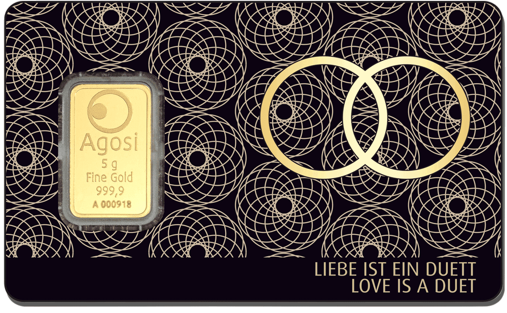 AGOSI Goldstadtbarren Silber 1 oz